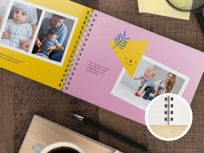 Фотокнига на спирали